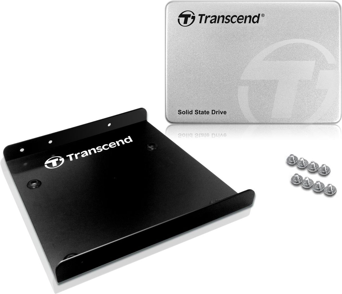 Купить Transcend SSD370S - SSD - 128GB - intern - 6,4 cm (2.5") - SATA 6Gb/s (TS128GSSD370S) в магазине wardena.ru