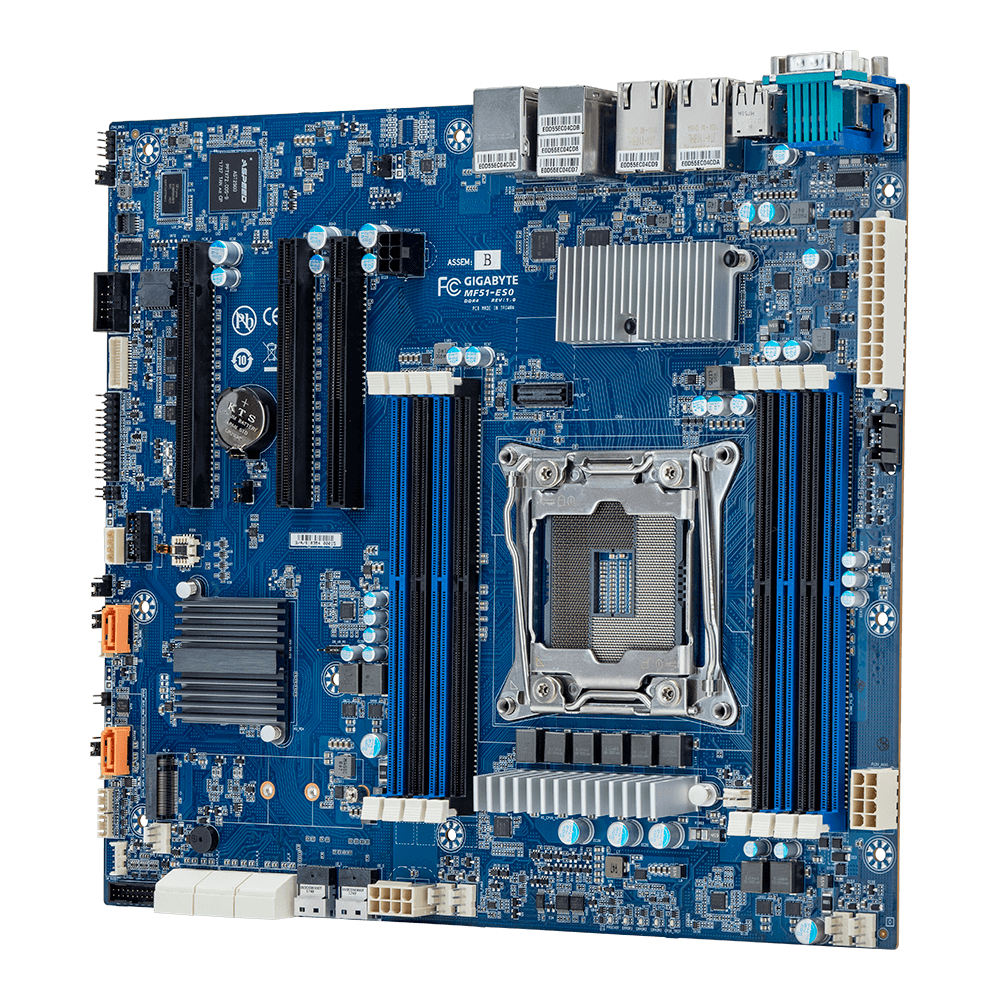 Купить Gigabyte MF51-ES0 - 1.0 - Motherboard - SSI CEB - LGA2066 Socket - C422 Chipsatz - USB 3.0 - 2 x 10 Gigabit LAN, 2 x Gigabit LAN - Onboard-Grafik (9MF51ES0NR-00) в магазине wardena.ru