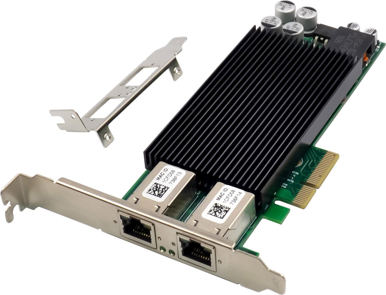 Купить InLine Dual Gigabit Netzwerkkarte 2x RJ45 1 Gb/s PCIe x4 PoE+ (51125P) в магазине wardena.ru