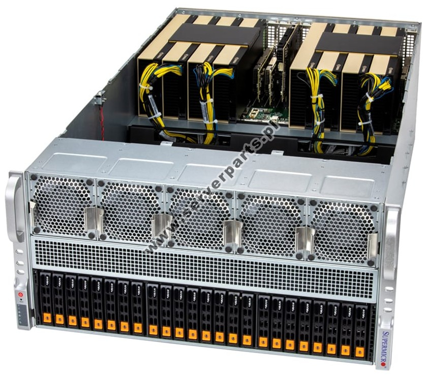 Купить Server Supermicro SYS-522GA-NRT • CSE-528G2TS-R9K60P • X14DBG-AP • 5U в магазине wardena.ru