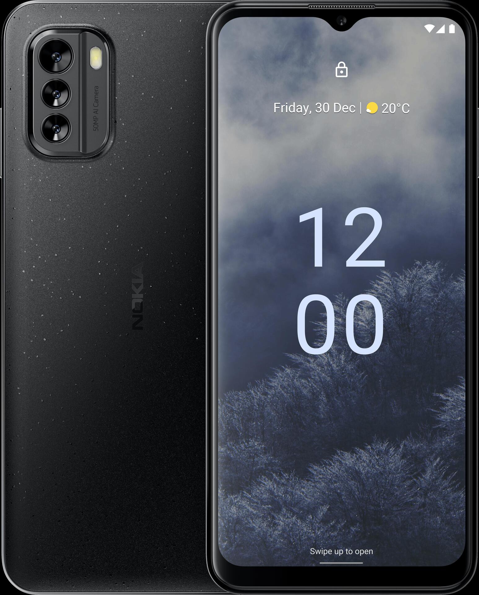 Купить Nokia G60 5G - 5G Smartphone - Dual-SIM - RAM 4GB / Interner Speicher 128GB - 16,70cm (6,58") - 2400 x 1080 Pixel (120 Hz) - Triple-Kamera 50 MP, 5 MP, 2 MP - front camera 8 MP - Schwarz (101Q7505H022) в магазине wardena.ru