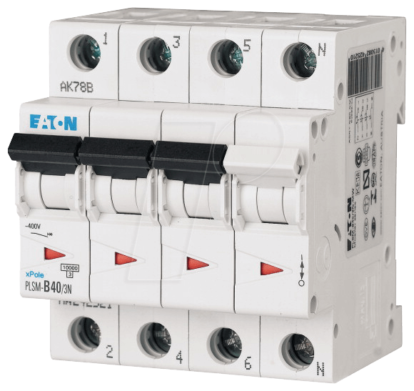 Купить Eaton Leitungsschutzschalter (PLSM-C40/3N-MW) в магазине wardena.ru