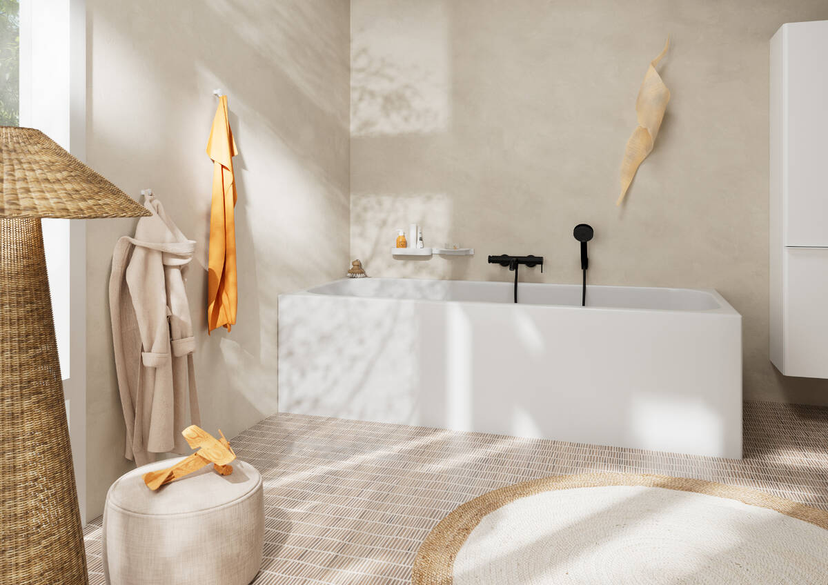 Купить Hansgrohe Pulsify Select S Ручной душ 105 3jet Relaxation черный матовый 24110670 в магазине wardena.ru