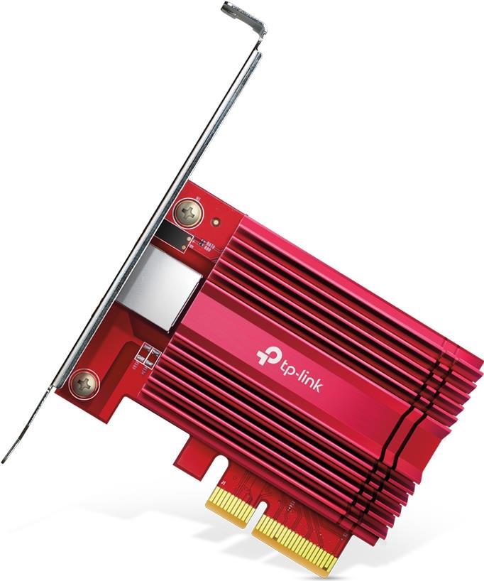 Купить TP-Link TX401 - V1 - Netzwerkadapter - PCIe 3.0 x4 Low-Profile - 1/2.5/5/10GBase-T x 1 в магазине wardena.ru