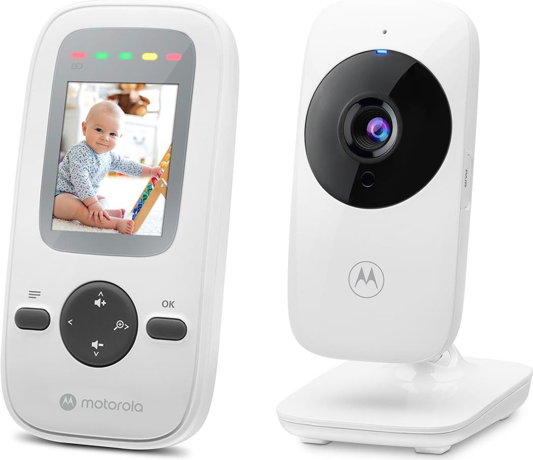 Купить Motorola VM481 Baby-Videoüberwachung 300 m FHSS Weiß (505537471008) в магазине wardena.ru