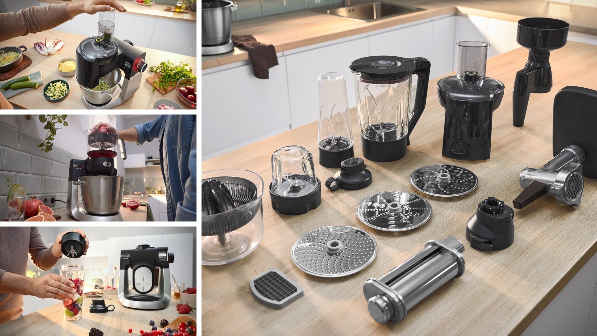 Купить Bosch Serie 6 MUMS6ZS17 Küchenmaschine 1600 W 5,5 l Schwarz - Edelstahl (MUMS6ZS17) в магазине wardena.ru