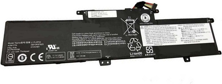 Купить CoreParts - Laptop-Batterie (gleichwertig mit: Lenovo 01AV482, Lenovo 01AV481, Lenovo 01AV483) - Lithium-Ionen - 4050 mAh - 45 Wh - Schwarz - für Lenovo ThinkPad L390 20NR, 20NS (MBXLE-BA0190) в магазине wardena.ru