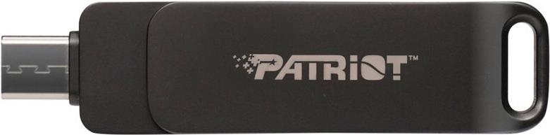 Купить Flashdrive PATRIOT Rage R550 1TB 100 MB/S USB A+C Drehbares Design (PE1TR550DSAD) Schwarz (PE1TR550DSAD) в магазине wardena.ru