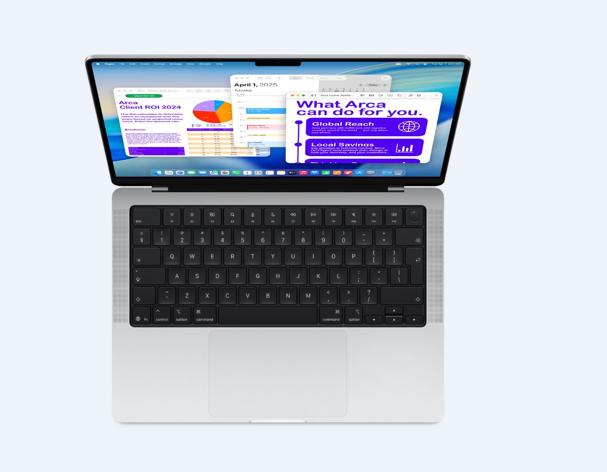 Купить Apple MacBook Pro 14‘‘ M5 10-Core 512GB Silber (MDE44D/A) в магазине wardena.ru