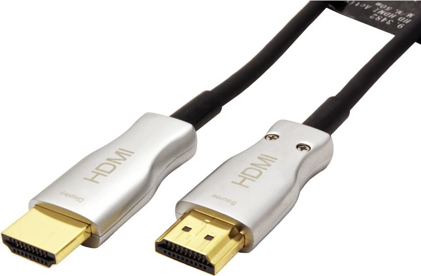 Купить VALUE - HDMI mit Ethernetkabel - HDMI (M) bis HDMI (M) - 50 m - abgeschirmt - Schwarz - 4K Unterstützung, aktiv (14.99.3482) в магазине wardena.ru