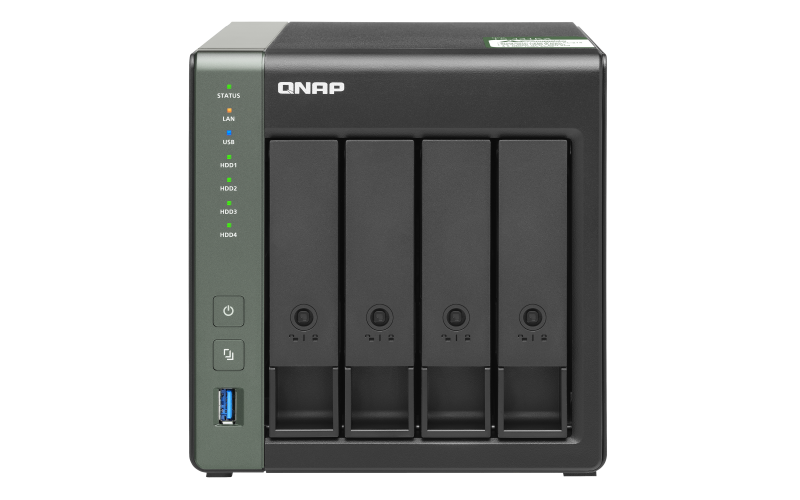 Купить QNAP TS-431KX NAS Tower Eingebauter Ethernet-Anschluss Schwarz AL214 (TS-431KX-2G/24TBVN) в магазине wardena.ru