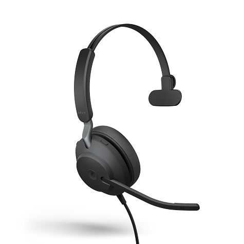Купить GN Jabra Jabra Evolve2 40 MS Mono - Headset - On-Ear - konvertierbar - kabelgebunden - USB-A - Geräuschisolierung (24089-899-999) в магазине wardena.ru