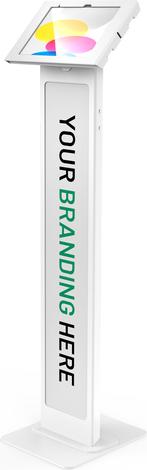 Купить Compulocks Apex BrandMe - Aufstellung - für Tablett - Branding-fähig - verriegelbar - Metallrahmen, Polypropylenplatte - weiß - Bodenaufstellung - für Apple 10.9-inch iPad (10. Generation) (140W209APXW) в магазине wardena.ru