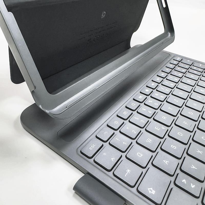 Купить DEQSTER Slim Pro Keyboard 10.2? - QWERTZ - Deutsch - Mechanischer Switch - Apple - Apple iPad 10.2" (7./8./9. Gen.) - Grau (90-2000033) в магазине wardena.ru