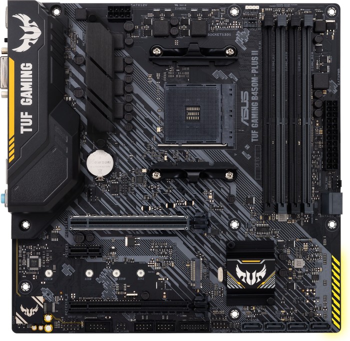 Купить ASUS TUF GAMING B450M-PLUS II - Motherboard - micro ATX - Socket AM4 - AMD B450 - USB-C Gen1, USB 3,2 Gen 1, USB 3,2 Gen 2 - Gigabit LAN - Onboard-Grafik (CPU erforderlich) - HD Audio (8-Kanal) (90MB1620-M0EAY0) в магазине wardena.ru