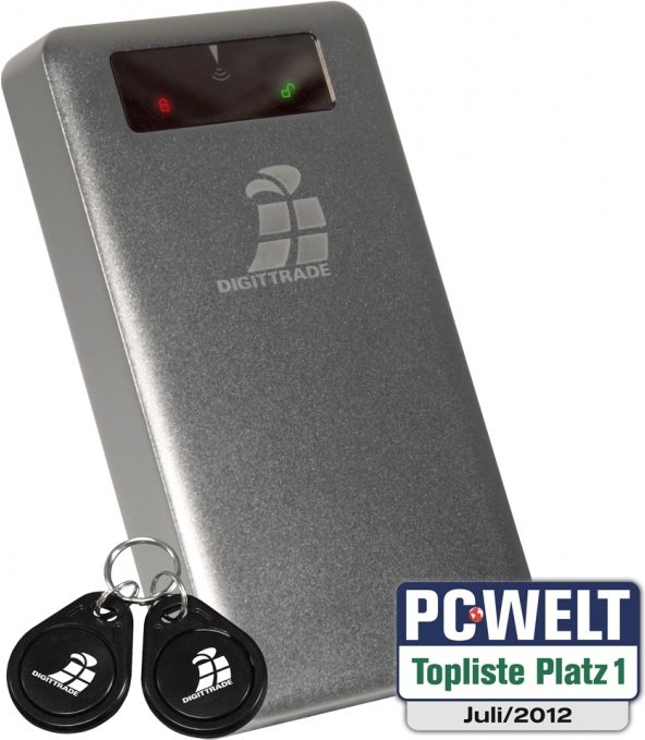 Купить DIGITTRADE RS256 RFID Security - SSD - verschlüsselt - 500 GB - extern (tragbar) - 2.5" (6.4 cm) - USB 3.0 (DG-RS256-500SSD) в магазине wardena.ru