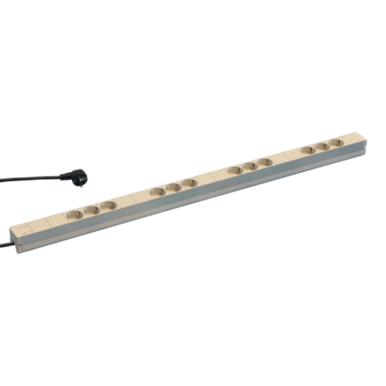 Купить Schroff 60110-203 Stromverteilereinheit (PDU) 12 AC-Ausgänge 1U Grau (60110203) в магазине wardena.ru