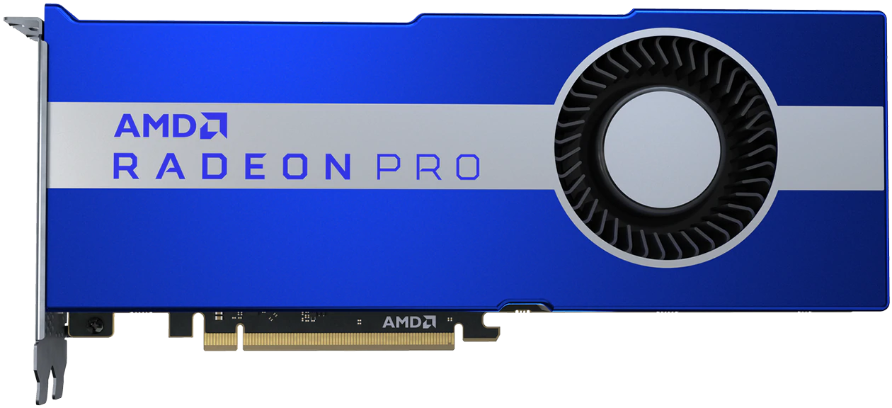 Купить AMD Radeon Pro VII - Grafikkarten - Radeon Pro VII - 16GB HBM2 - PCIe 4,0 x16 - 6 x DisplayPort (100-506163) в магазине wardena.ru