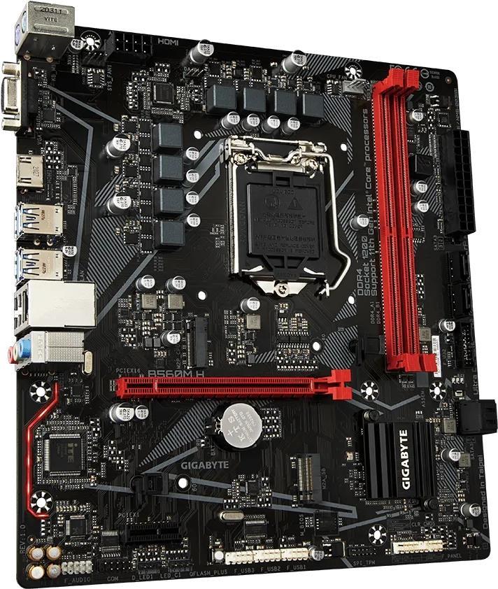Купить Gigabyte B560M H - Intel - LGA 1200 - Intel® Celeron® - Intel® Core™ i3 - Intel Core i5 - Intel Core i7 - Intel Core i9 - Intel® Pentium® - LGA 1200 (Socket H5) - DDR4-SDRAM - 64 GB (B560M H) в магазине wardena.ru