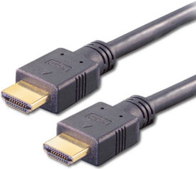 Купить e+p HDMI 1/10 LOSE HDMI-Kabel 10 m HDMI Typ A (Standard) Schwarz (HDMI 1/10 LOSE) в магазине wardena.ru