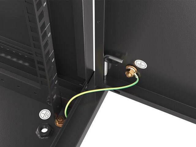 Купить Lanberg WF01-6612-00B Rack 12U Wandmontiertes Regal Schwarz (WF01-6612-00B) в магазине wardena.ru