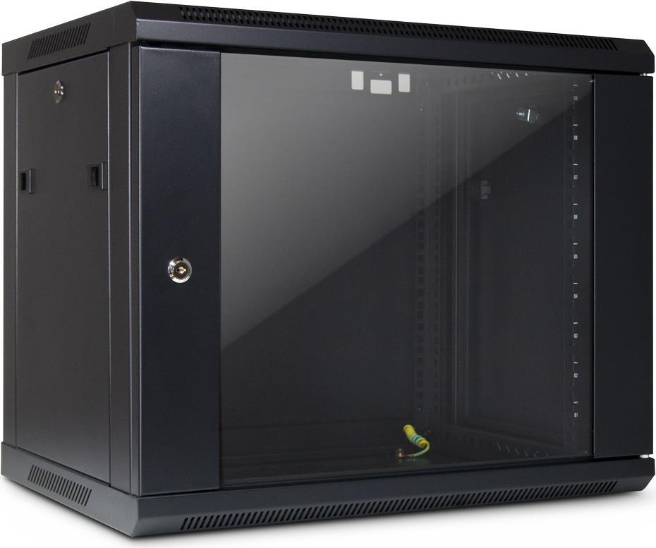 Купить Inter-Tech SMA-6409 - 9U - Wandmontiertes Regal - 30 kg - Schwarz - Metall - Gehärtetes Glas - Geschlossen (88887253) в магазине wardena.ru