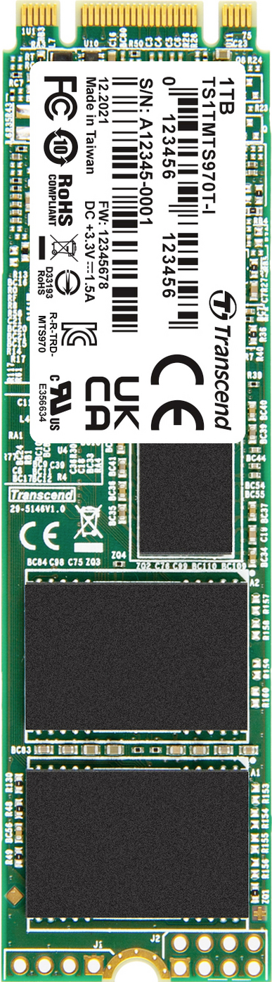Купить Transcend 1 TB Interne M.2 SATA SSD 2280 TS1TMTS970TI-VS1 (TS1TMTS970TI-VS1) в магазине wardena.ru