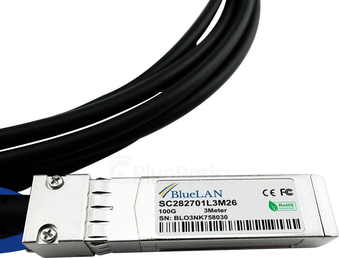 Купить BlueOptics CAB-DAC1M-Q28B4 kompatibles BlueLAN QSFP28 DAC SC282701L1M26 (CAB-DAC1M-Q28B4-BL) в магазине wardena.ru