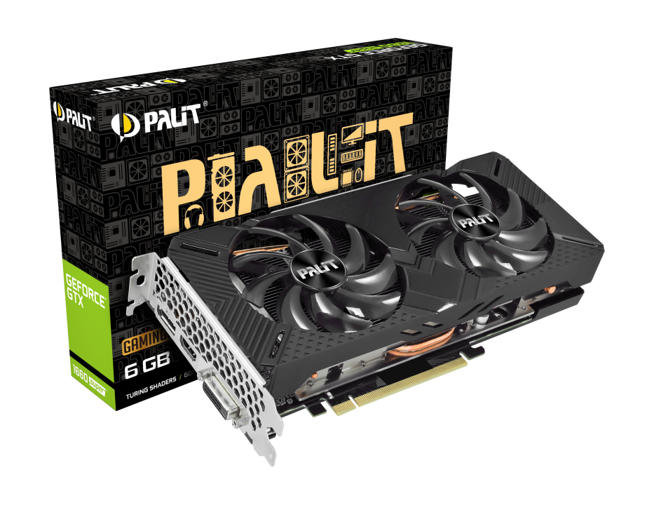 Купить Palit NE6166SS18J9-1160A Grafikkarte NVIDIA GeForce GTX 1660 SUPER 6 GB GDDR6 (NE6166SS18J9-1160A) в магазине wardena.ru