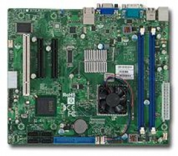 Купить Motherboard Supermicro MBD-X7SLA-L Intel 945GC + ICH7R PBGA437 Intel Atom 230 SATA DDR2 в магазине wardena.ru
