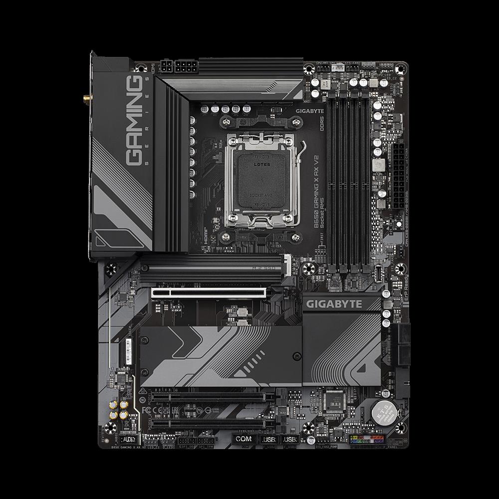 Купить Gigabyte B650 GAMING X AX V2. Prozessorhersteller: AMD, Prozessorsockel: Buchse AM5, Kompatible Prozessoren: AMD Ryzen™ 5, AMD Ryzen 7 7th Gen, AMD Ryzen 9 7th Gen. Unterstützte Arbeitsspeicher: DDR5-SDRAM, RAM-Speicher в магазине wardena.ru
