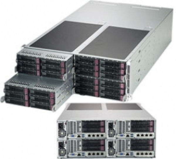 Купить Server Twin Supermicro SYS-F629P3-RTB • F424AS2-R1K23BP • X11DPFR-SN • FatTwin в магазине wardena.ru