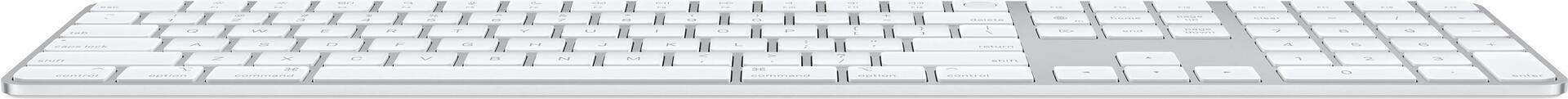 Купить Apple Magic Keyboard with Touch ID and Numeric Keypad - Tastatur - Bluetooth, USB-C - QWERTZ - Ungarisch - für iMac (Anfang 2021), Mac mini (Ende 2020), MacBook Air (Ende 2020), MacBook Pro (MK2C3MG/A) в магазине wardena.ru