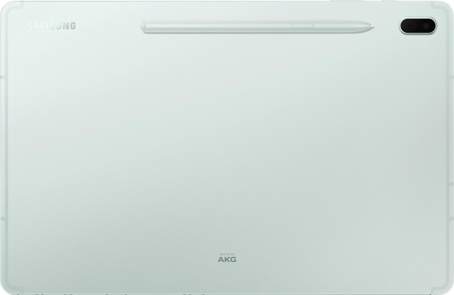 Купить Samsung Galaxy Tab S7 FE - Tablet - Android - 64 GB - 31.5 cm (12.4") TFT (2560 x 1600) - microSD-Steckplatz - 3G, 4G, 5G - grün (SM-T736BLGAEUE) в магазине wardena.ru