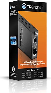 Купить TRENDnet TFC 110S20D3I - Medienkonverter - Ethernet, Fast Ethernet - 10Base-T, 100Base-FX, 100Base-TX - SC-Einzelmodus / RJ-45 - 1310 (TX) / 1550 (RX) nm (TFC-110S20D3I) в магазине wardena.ru