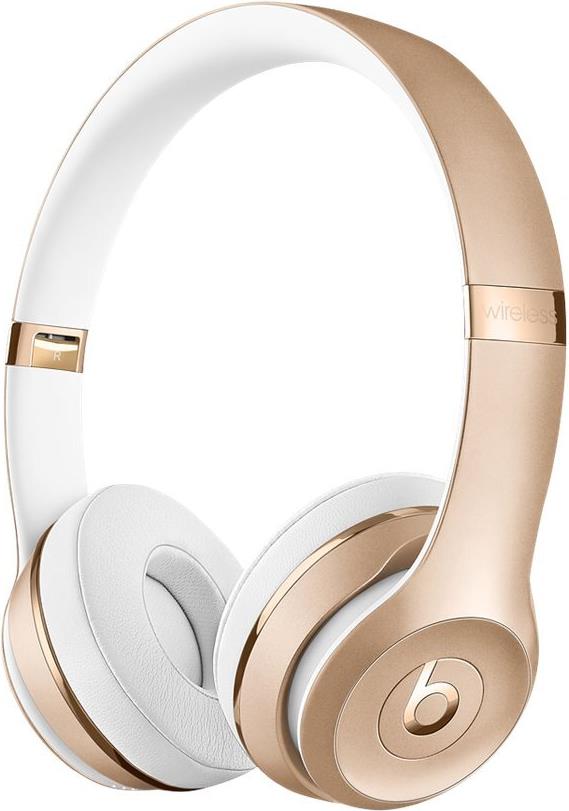 Купить Beats Solo3 Wireless Kopfhörer On-Ear (gold) (MT283ZM/A) в магазине wardena.ru