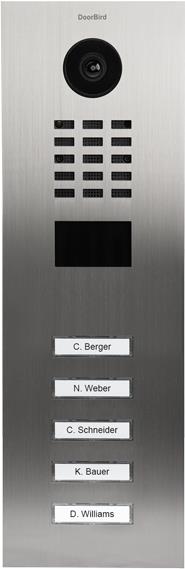 Купить DoorBird D2105V Video-Zugangssystem Edelstahl (423870826) в магазине wardena.ru