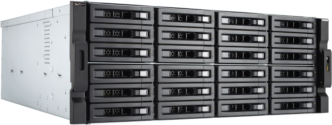 Купить QNAP TS-h2483XU-RP - NAS-Server - 24 Schächte - Rack - einbaufähig - SATA 6Gb/s - RAID 0, 1, 5, 6, 10, 50, JBOD, 5 Hot Spare, 6 Hot Spare, 60, 10-Hot-Spare, RAID TP - RAM 128 GB - Gigabit Ethernet / 10 Gigabit Ethernet / (TS-H2483XU-RP-E2236-128G) в магазине wardena.ru