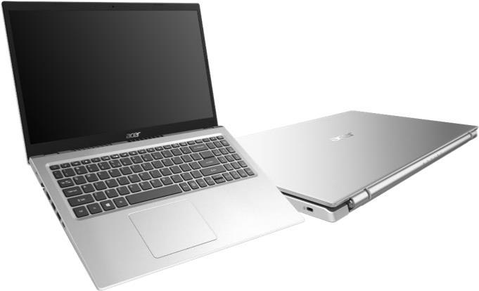 Купить Acer Aspire 5 A515-56-51UF - Intel Core i5 1135G7 / 2.4 GHz - ESHELL - Iris Xe Graphics - 8 GB RAM - 512 GB SSD QLC - 39.62 cm (15.6") IPS 1920 x 1080 (Full HD) - Wi-Fi 6 - Reines Silber - kbd: Deutsch (NX.A1HEV.00B) в магазине wardena.ru