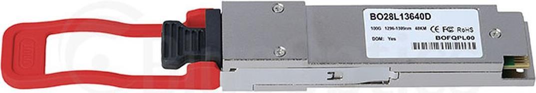 Купить Kompatibler Edge Core ET7402-ER4 BlueOptics BO28L13640D QSFP28 Transceiver, LC-Duplex, 100GBASE-ER4, Singlemode Fiber, internes WDM 4x1296-1309nm, 40KM, 0°C/+70°C, DDM (ET7402-ER4-BO) в магазине wardena.ru