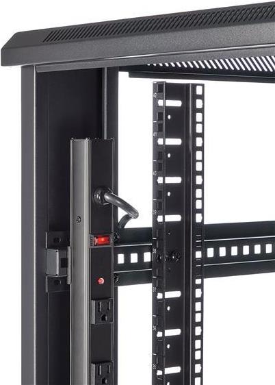 Купить StarTech.com 42U Server Rack Cabinet - 4-Post Adjustable Depth (5.9" to 36.4") IT Network Equipment Rack Enclosure with Casters - 2000lbs (RK4236BKB) - Schrank Netzwerkschrank - bodenstehend - Schwarz - 42HE - 48.3 cm (1 в магазине wardena.ru