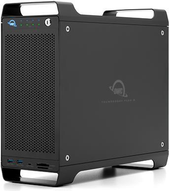 Купить OWC ThunderBay Flex, 0TB flexible 8-bay Storage/Dock/PCIe Enclosure with 2x TB3 Ports Featuring SoftRAID XT. TB 3 cable (OWCTB3F80C000) в магазине wardena.ru