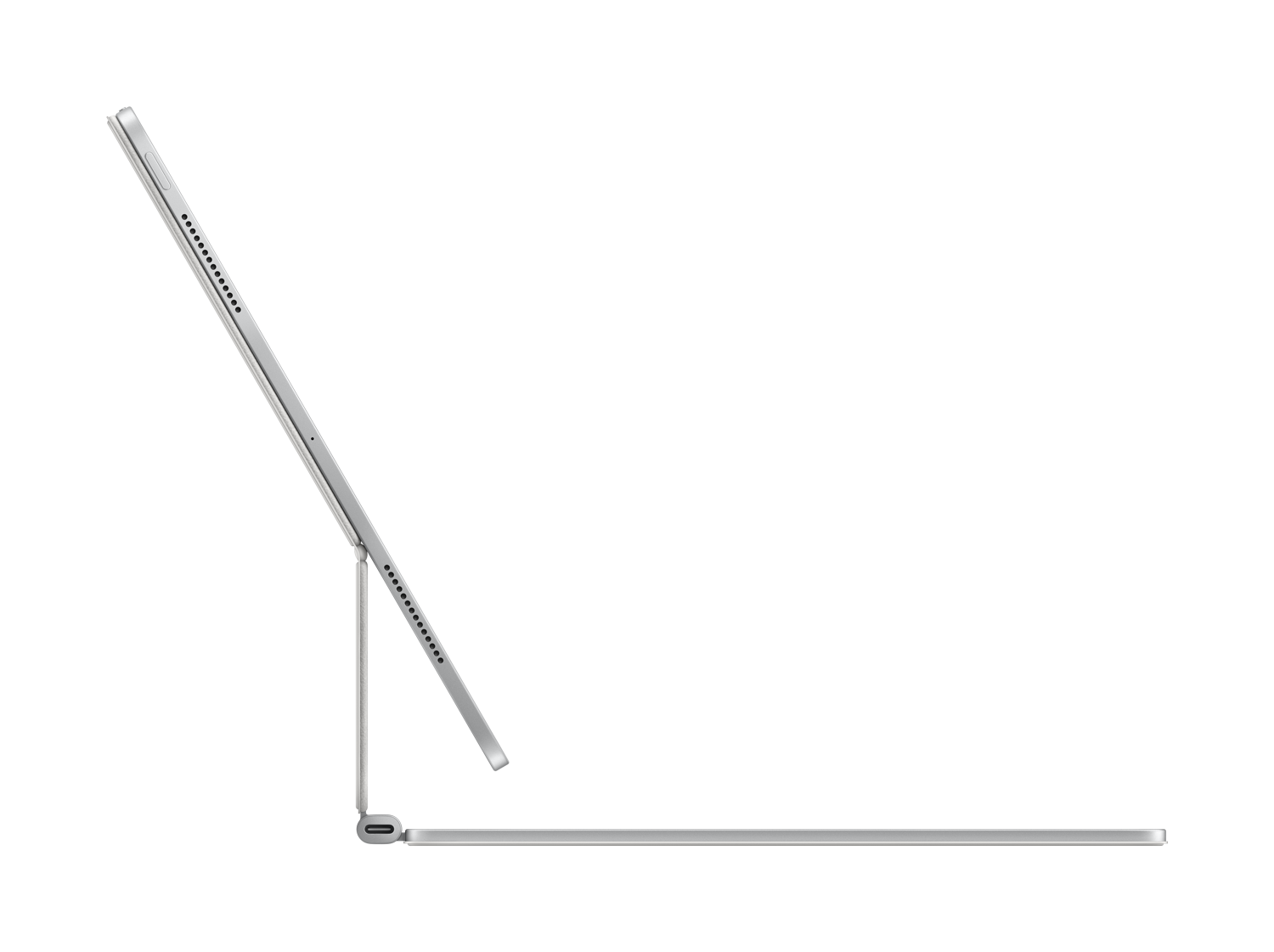 Купить Apple Magic Keyboard for iPad Pro 13-inch (M4) - British English - White (MWR43B/A) в магазине wardena.ru