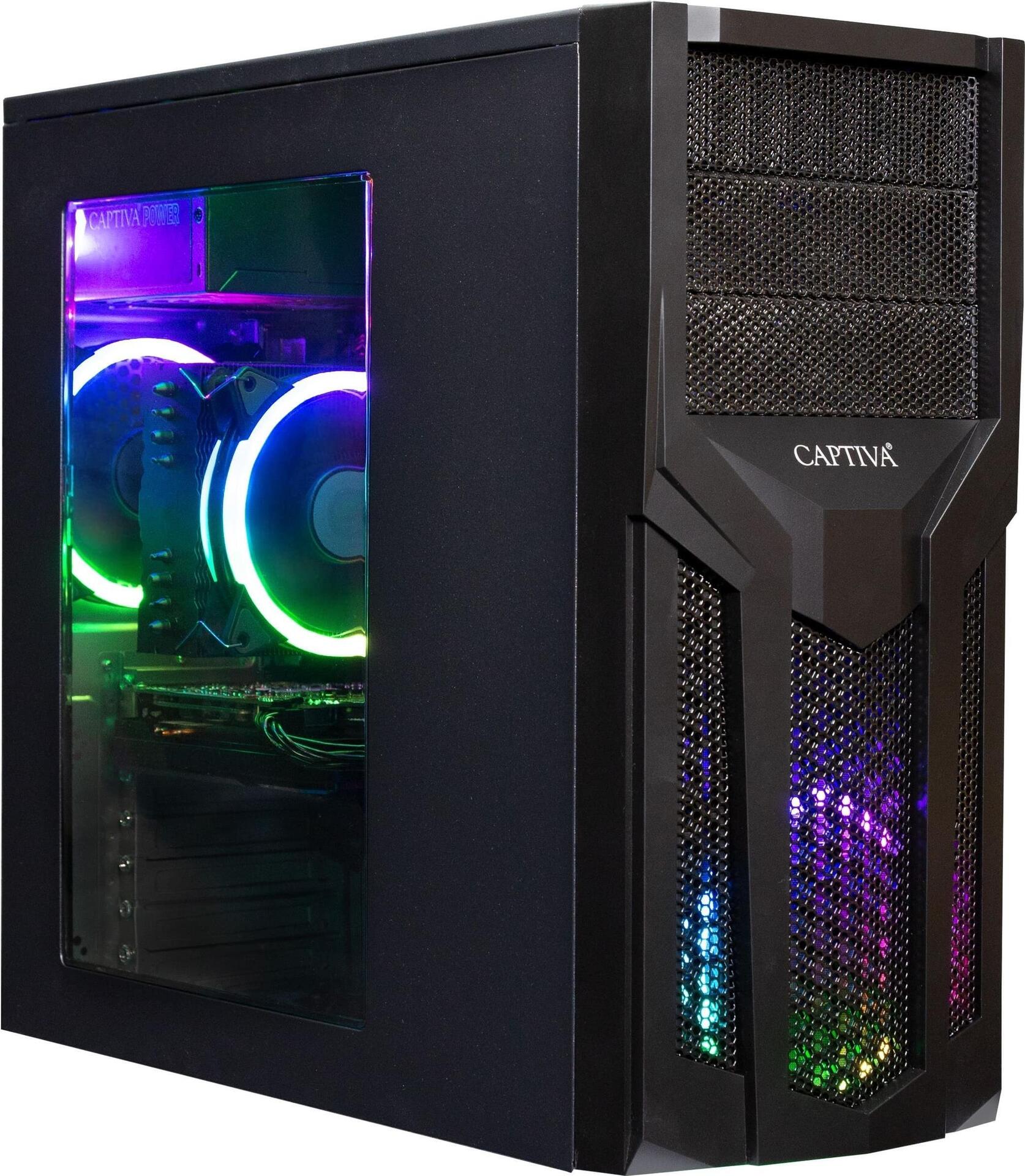 Купить Captiva Advanced Gaming PC R65-509 [AMD Ryzen 5 5600G / 16GB RAM / 1TB SSD / AMD Radeon RX 6600 / B550 / Win11 Home] (65509) в магазине wardena.ru