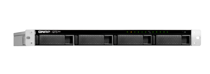 Купить QNAP TS-h977XU-RP 3700X Eingebauter Ethernet-Anschluss Rack (1U) Schwarz - Grau NAS (TS-H977XU-RP-3700X-32G) в магазине wardena.ru