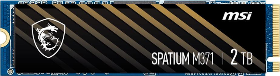Купить MSI Spatium M371 NVMe M.2 2TB 2000 GB PCI Express 4.0 3D NAND (S78-440Q450-P83) в магазине wardena.ru