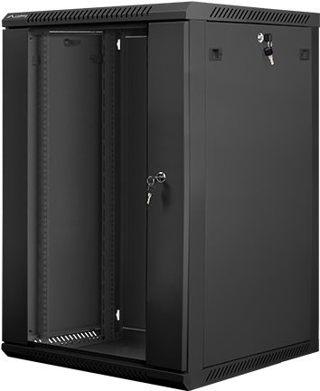 Купить Lanberg WF01-6618-10B Rack 18U Wandmontiertes Regal Schwarz (WF01-6618-10B) в магазине wardena.ru