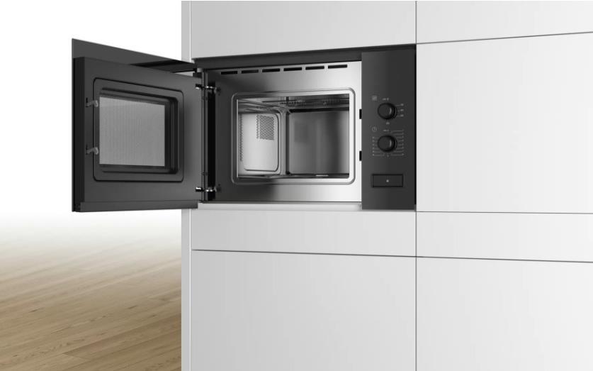 Купить Bosch Serie 4 BFL520MB0 Mikrowelle Integriert Solo-Mikrowelle 20 l 800 W Schwarz (BFL520MB0) в магазине wardena.ru