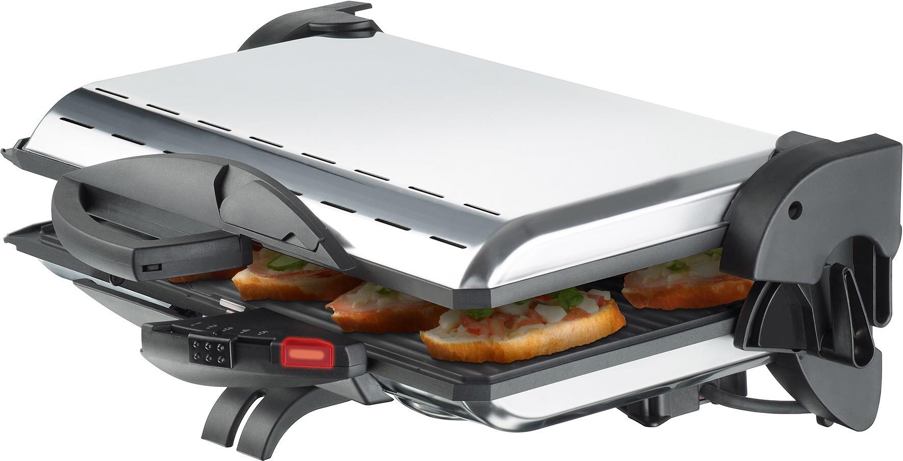 Купить Steba PG 4.3 Kontaktgrill, Made in Germany, Selbstjustierendes „3D“- Scharnier, vielseitig einsetzbar: Kontaktgrillen, Überbacken, BBQ-Grillen (161300) в магазине wardena.ru