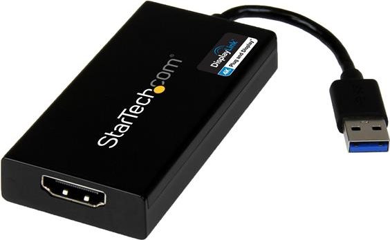 Купить StarTech.com USB3.0 to 4K HDMI External Multi Monitor Video Graphics Adapter - Externer Videoadapter - DisplayLink DL-5500 - SuperSpeed USB3.0 - HDMI - Schwarz (USB32HD4K) в магазине wardena.ru